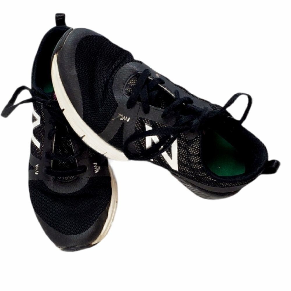 Black & White New Balance 715 Athletic Shoe